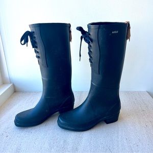 Aigle rain boots